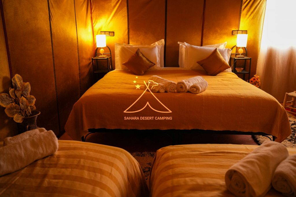 Sahara Desert Camping - Quadruple Luxury Tent - Luxury Quadruple Tent - Deluxe Quadruple Tent - Family Tent - Family Luxury Room - Family Luxury Tent - Luxury Family Tent