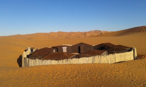 STANDARD CAMP AND LUXURY SINGLE TENT SAHARA DESERT CAMPING MOROCCO